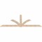 Ekena Millwork Redmond Smooth Timber Gable Bracket, Douglas Fir, 108"W x 45"H x 1 1/2"D x 5 1/2"F, 10/12 Pitch GBW108X45X0206RED00SDF - alternate 3
